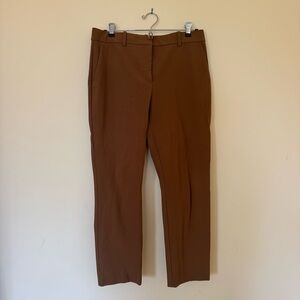 Theory Brown Tailored Trousers